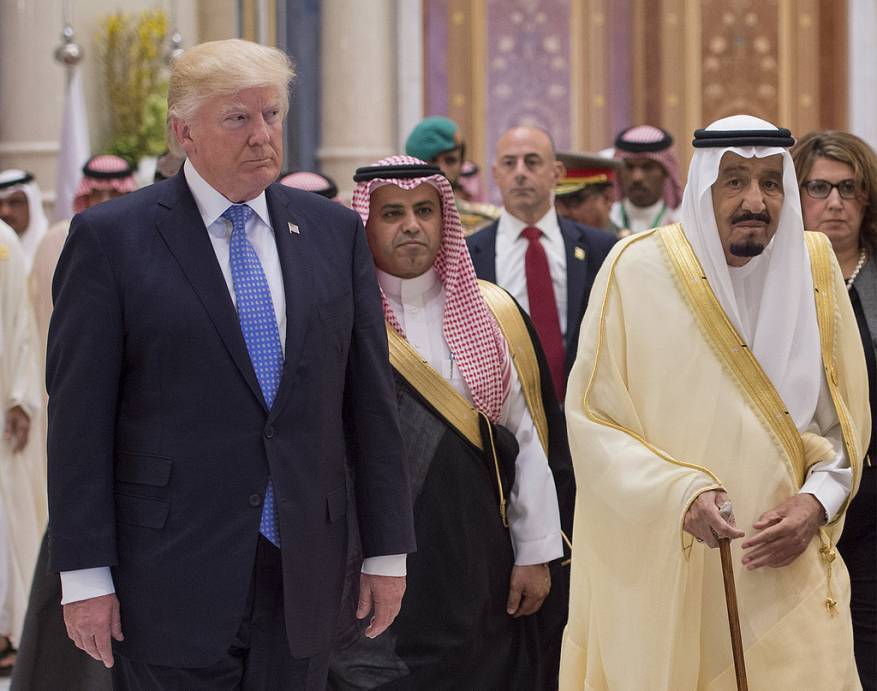 Boqor Salmaan oo arrin la xiriirta Eritrea kala hadlay madaxweyne TRUMP