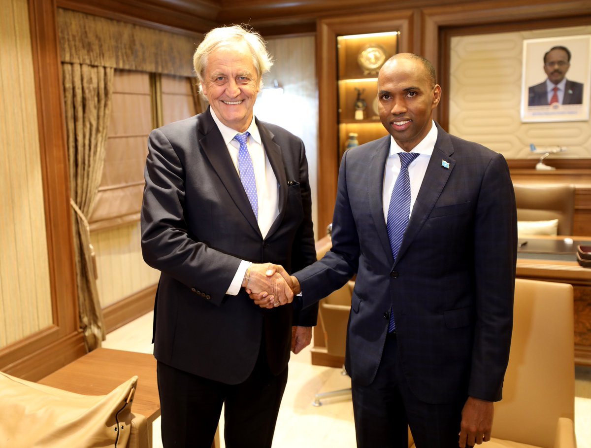 Somali PM holds talks with UN envoy Haysom