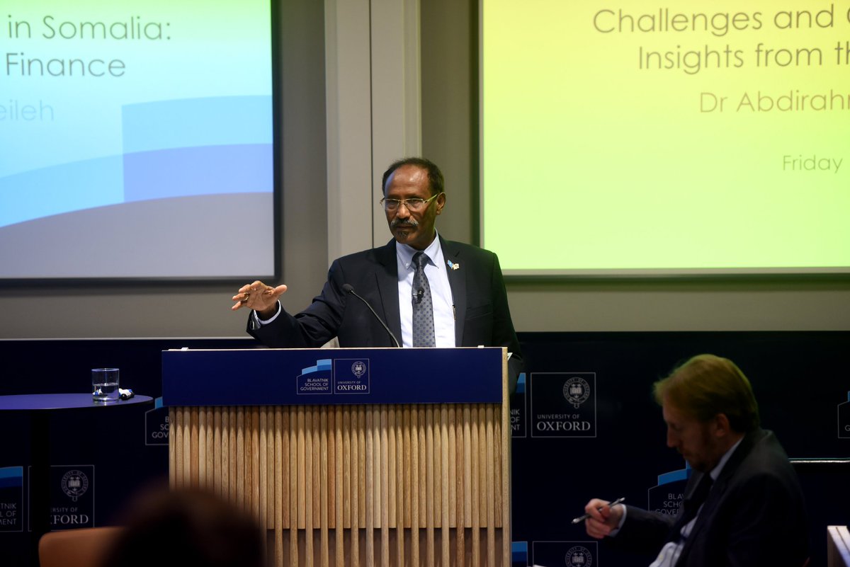 Somalia’s Minister of Finance concludes UK visit