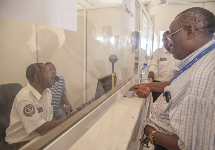 IOM works on border management in Somalia