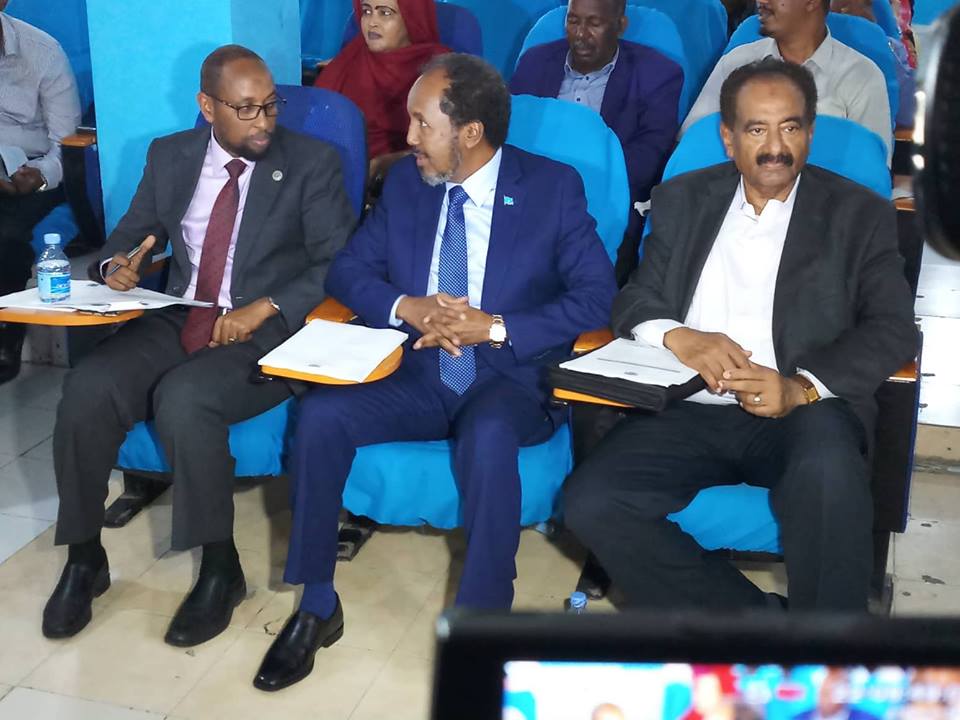 Sawirro: Xasan Sheekh oo ka qeyb-galay kulanka BF ee maanta (Sidee ayuu ku helay xildhibaannimada?)