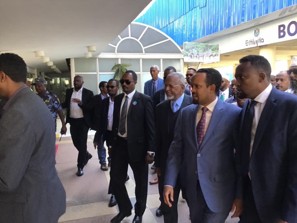 Sawirro: Hoggaamiyaha ONLF oo si weyn loogu soo dhoweeyey Addis-Ababa