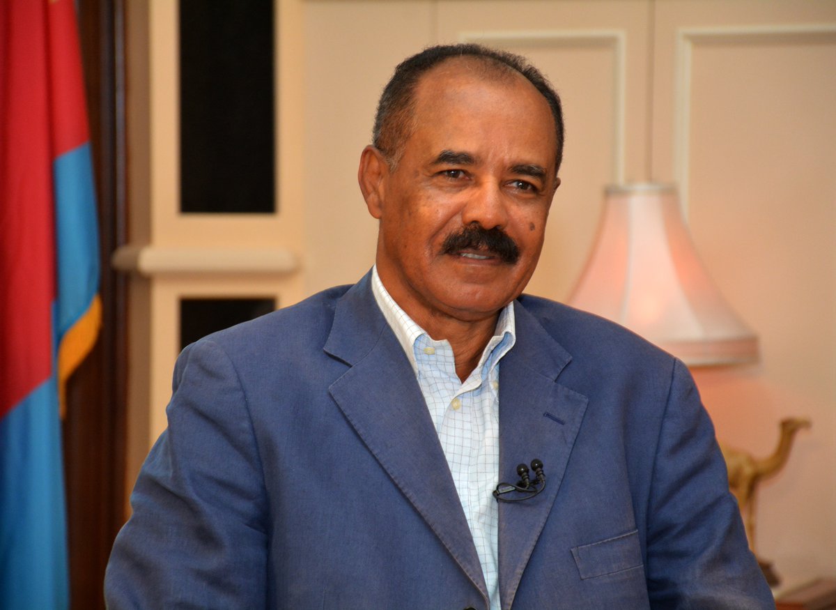 Madaxweynaha Eritrea oo tagaya dalka JABUUTI