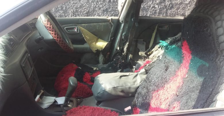 Sawiro: Agaasime Idaacad oo ku dhaawacmay qarax loogu xiray baabuurkiisa