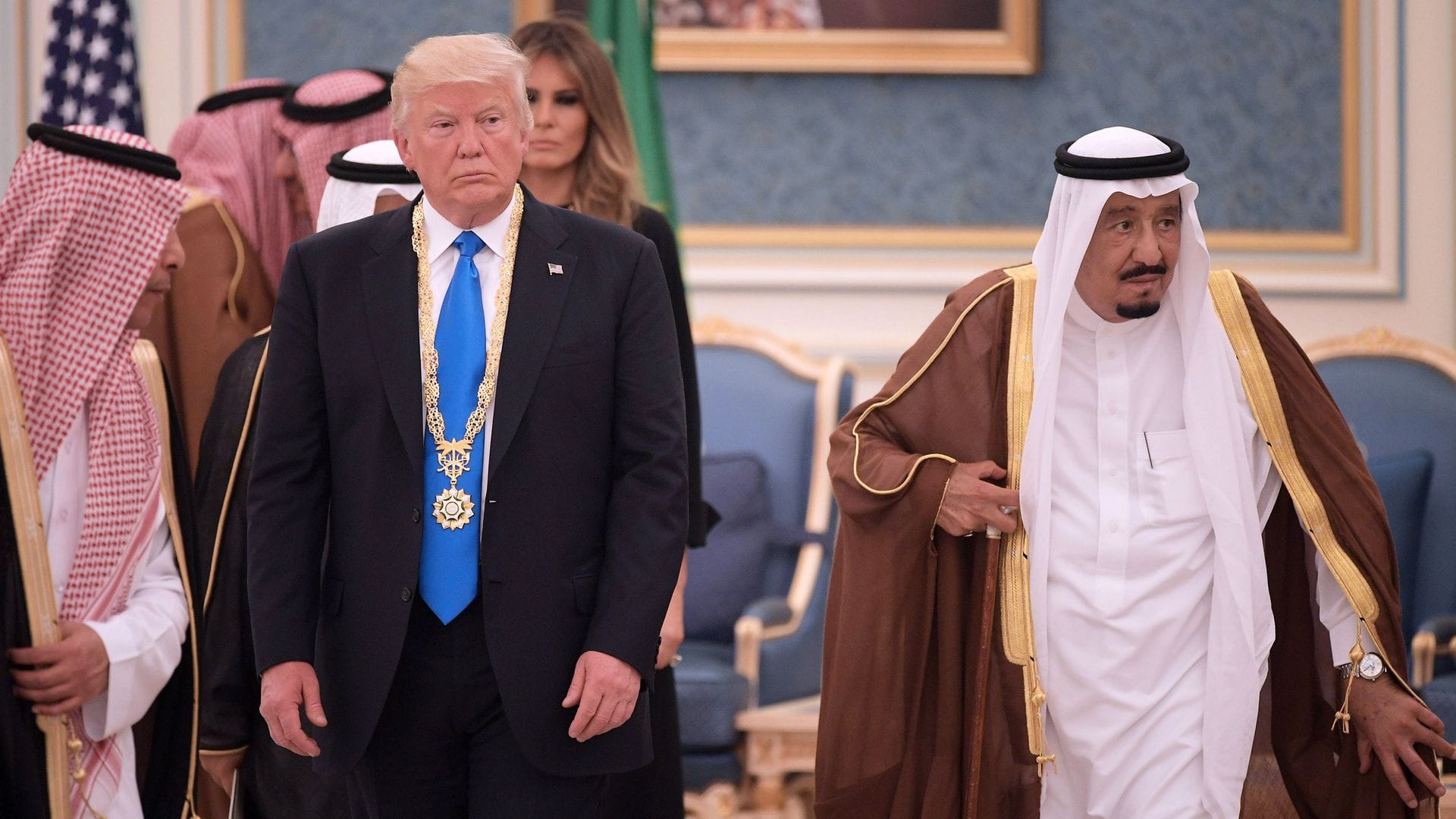 Trump: “Aniga oo aan dhib badan marin ayaan boqorka dalka Sacuudiga taleefon uga dhacsaday $500 milyan”