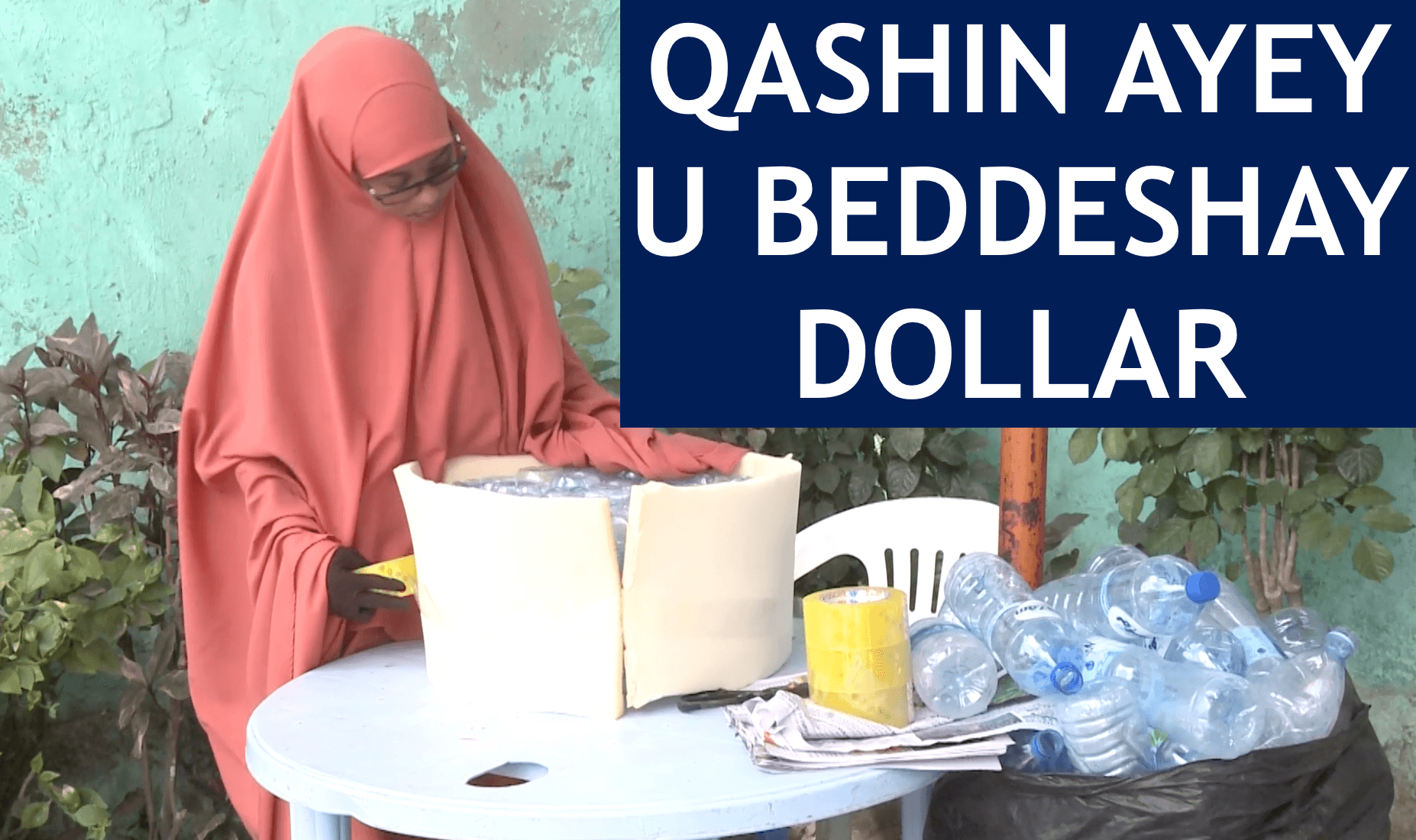 Video: Fardowsa qashin ayay dollar u beddeshay