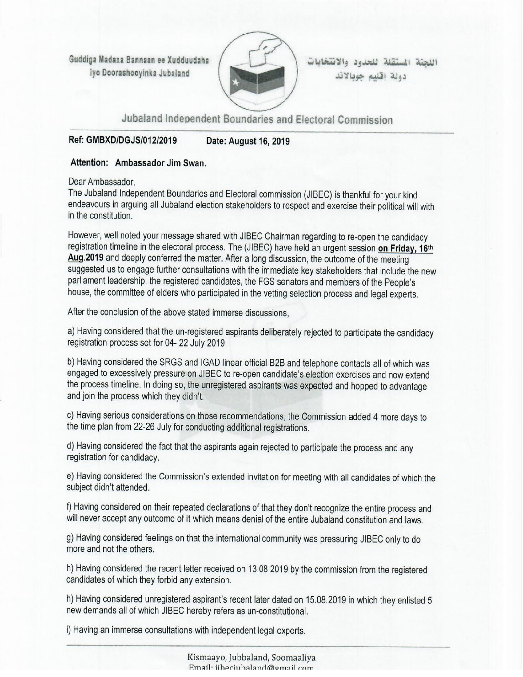 Letter to SRSG Number2-1