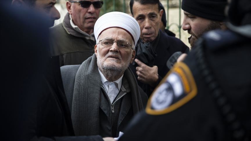 Imaamka weyn ee Masjidka AL-AQSA oo xabsi la dhigay