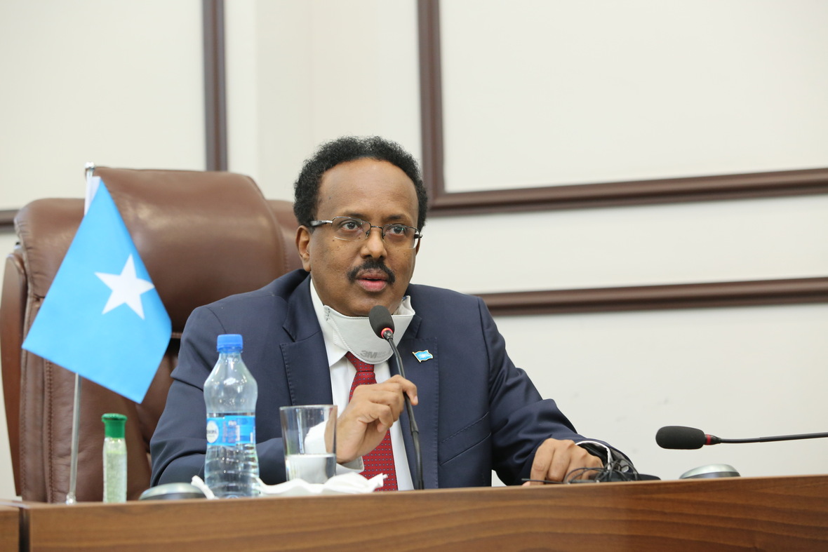 Daawo: Farmaajo oo BF ka hor caddeeyey mowqifkiisa xilliga iyo nooca doorashada