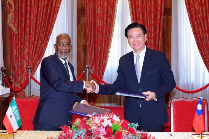 Aqalka-cad ee Mareykanka oo taageeray xiriirka cusub ee Somaliland iyo Taiwan