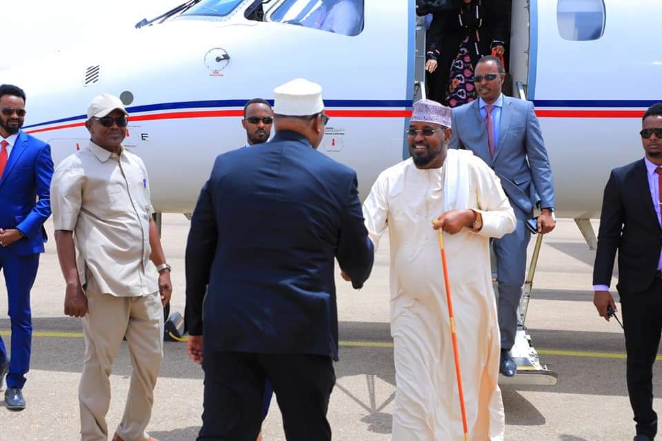 Axmed Madoobe oo tegay Garoowe iyo ujeedka safarka