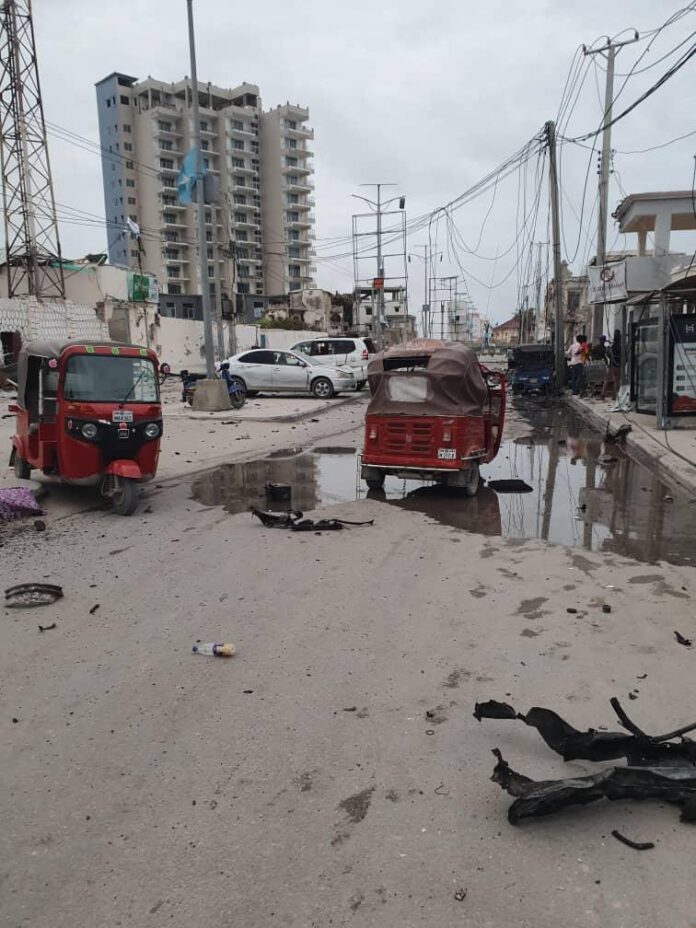 Khasaaraha ka dhashay weerarkii qaraxa ku bilowday ee Hotel Elite