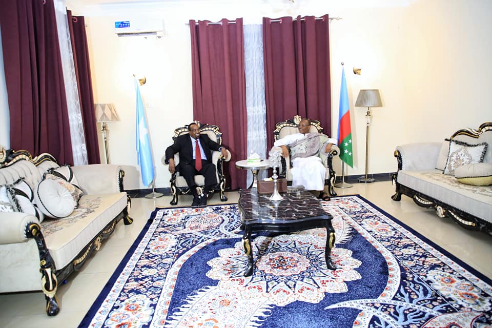 Sawirro: Lafta Gareen, Waare iyo Siciid Deni oo kulamo ku yeeshay MUQDISHO