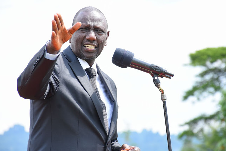 Ruto oo shaaciyey ‘arrin ay DF Somalia ka damacsan tahay’ joojinta qaadka Kenya