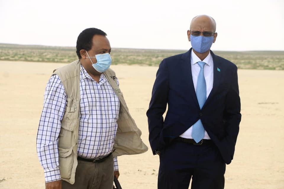 Sawirro: GALMUDUG oo loo dhisayo DEKED cusub