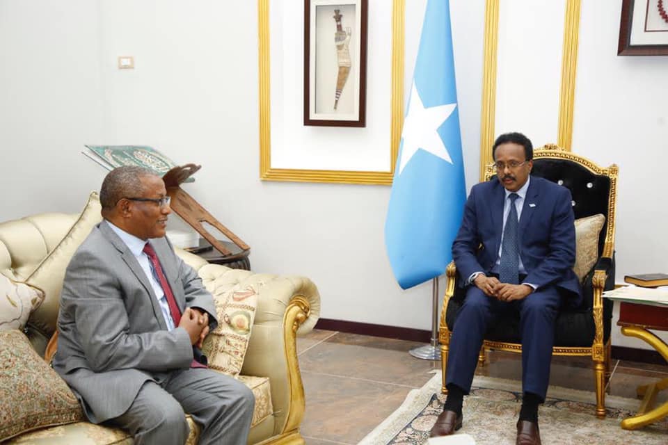 Villa Somalia oo ka hadashay war ay faafisay Itoobiya kadib wafdigii yimid Muqdisho