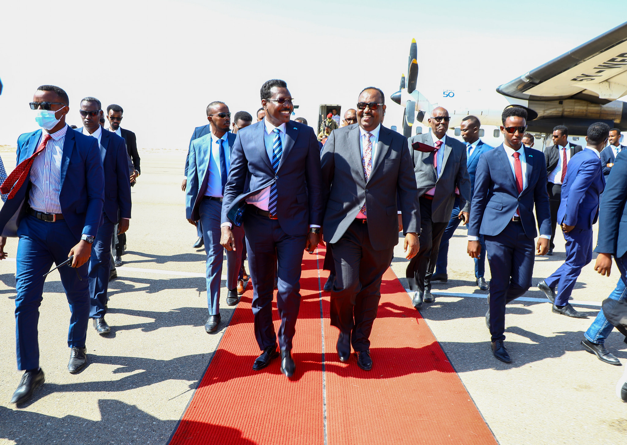 Sawiro: Qoor Qoor oo gaaray Garowe + Ujeedka safarkiisa