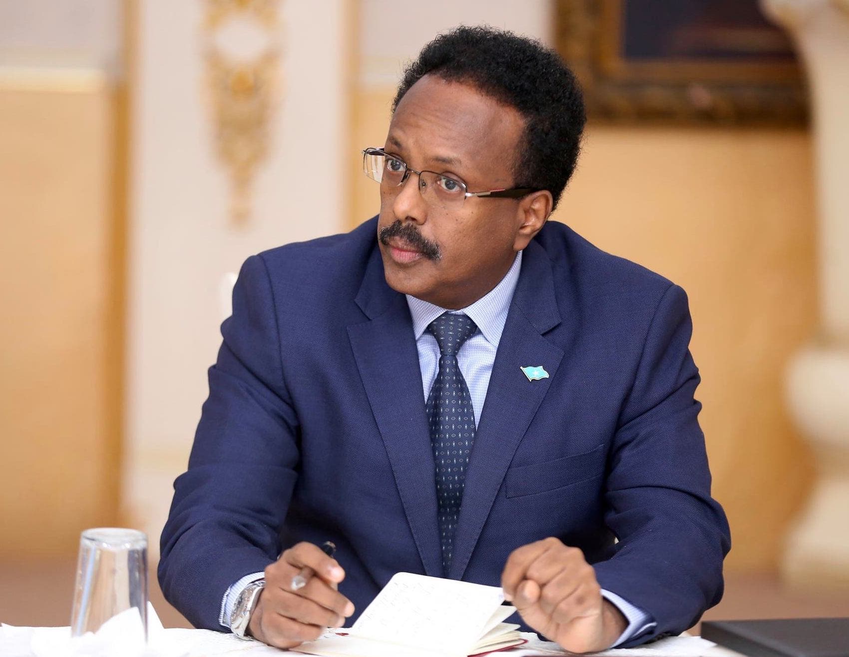 Madaxweyne Farmaajo oo ka gaabsaday laba qodob oo la filayey inuu ka hadlo