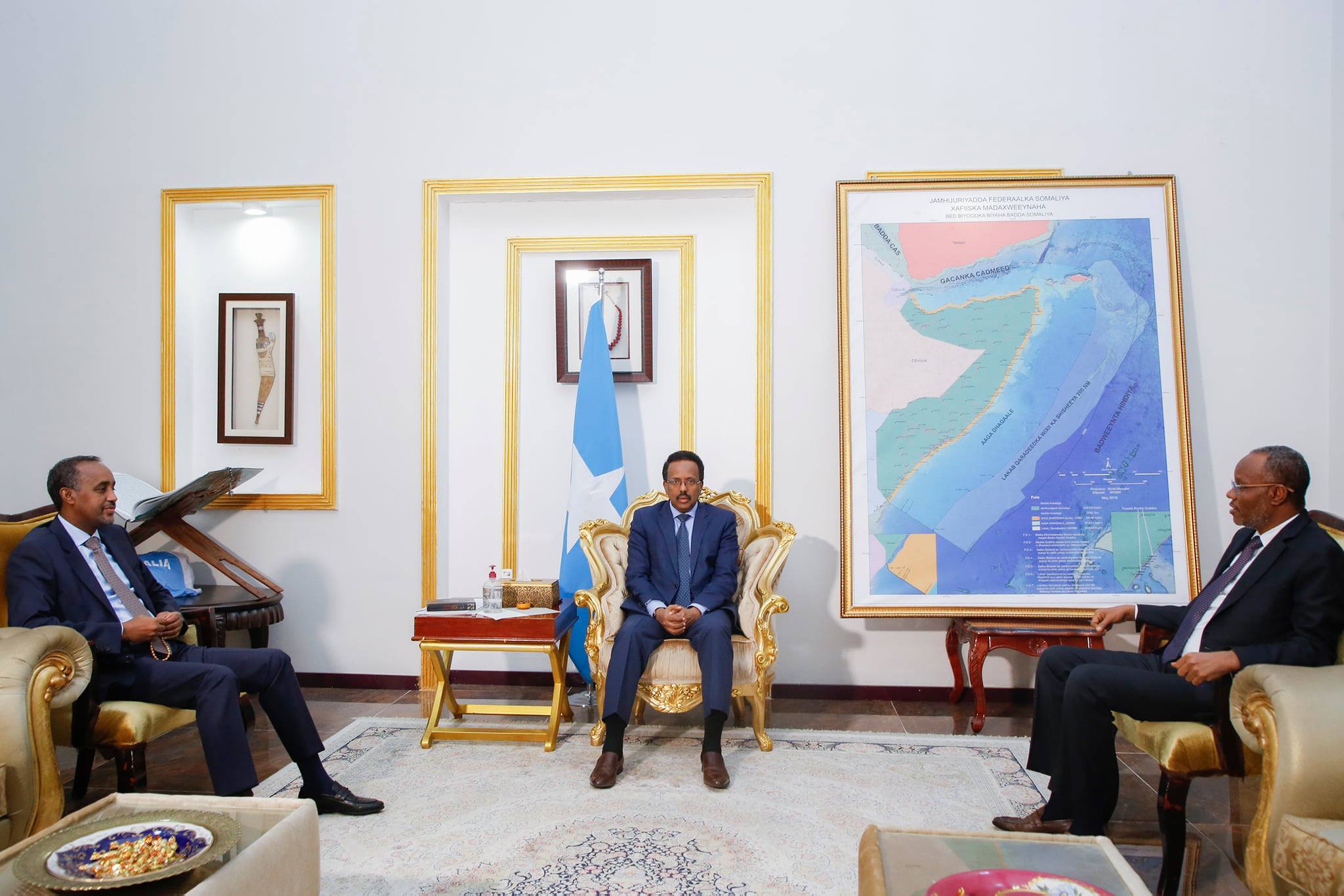 Arrinta horseeday heshiiska Farmaajo iyo R/W Rooble