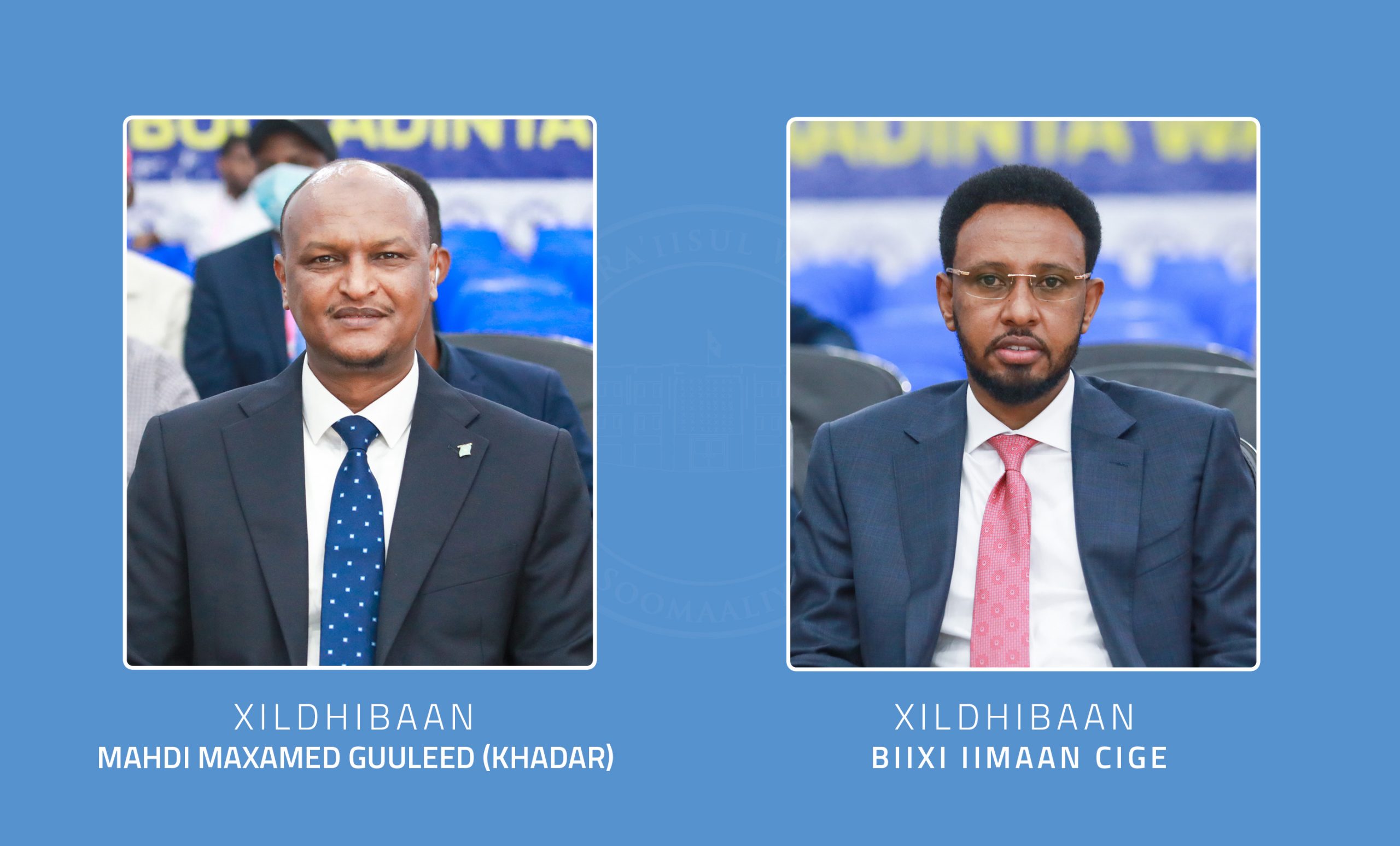 Xildhibaanadii ugu horeeyey golaha shacabka oo maanta lagu doortay MUQDISHO