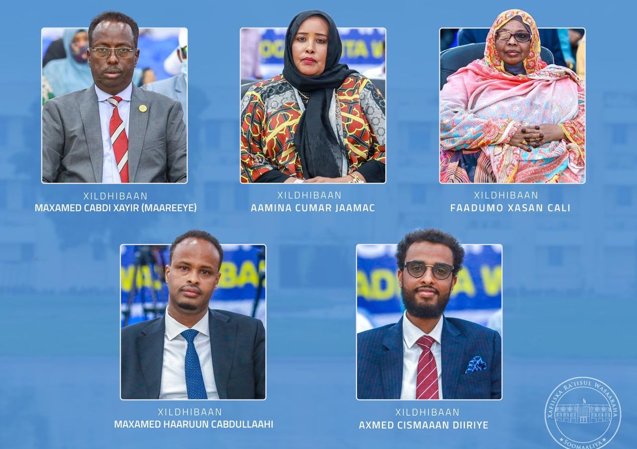 Xildhibaano cusub oo lagu doortay MUQDISHO – Yey yihiin xubnaha soo baxay?