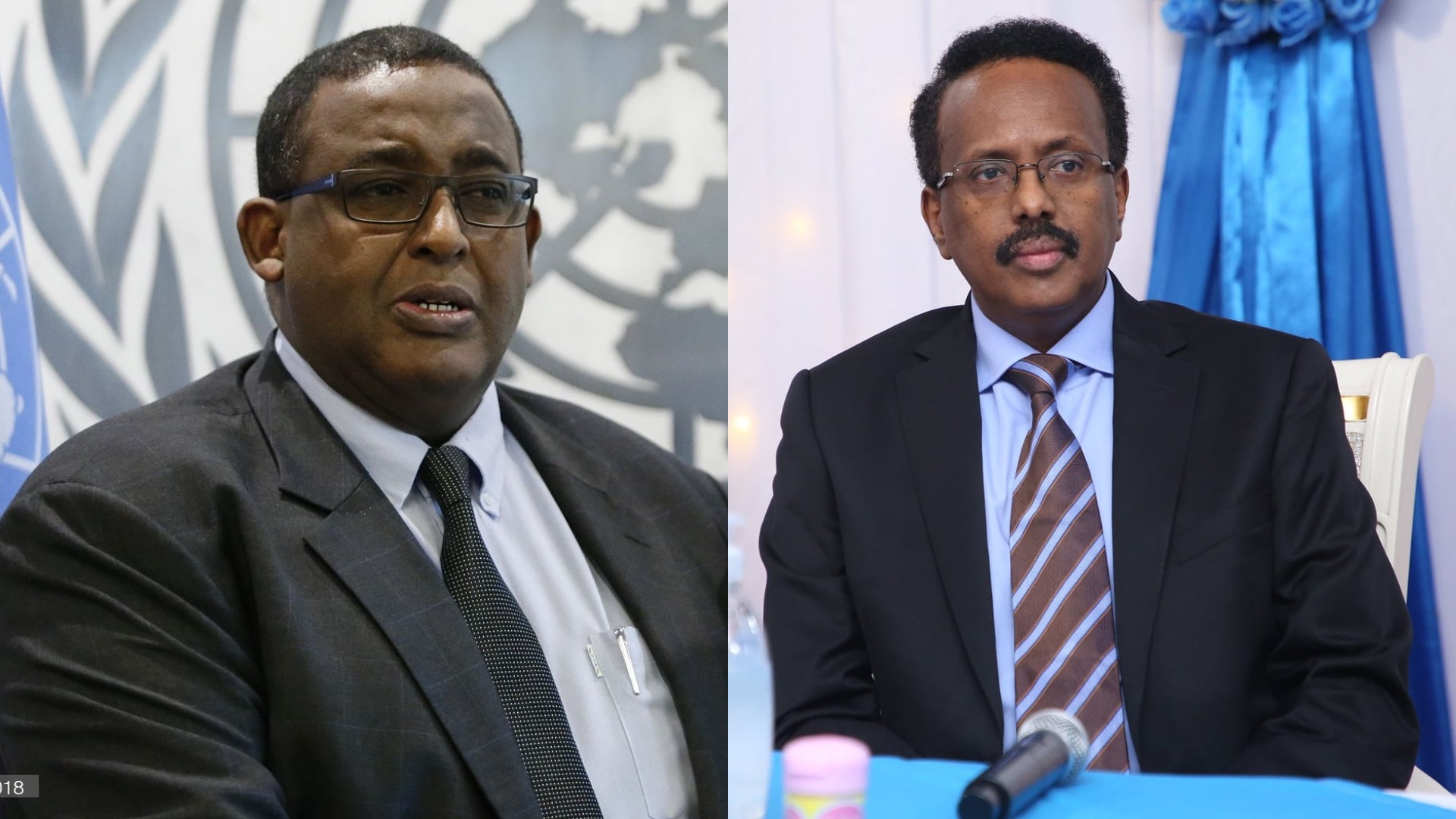 XOG: Kulan qarsoodi ah oo Villa Somalia ku dhex maray Farmaajo iyo Cumar C/rashiid