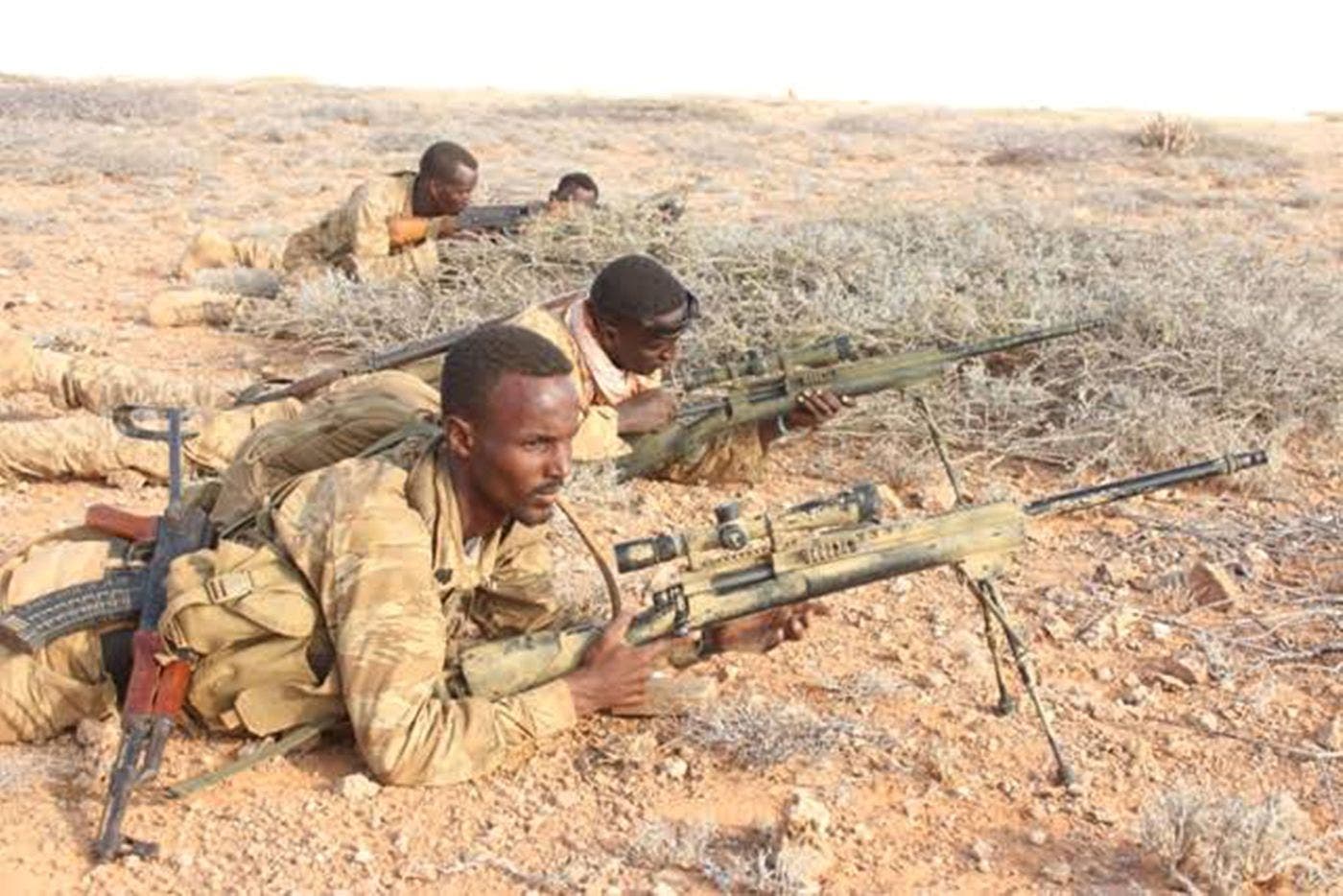 Caught in a political crossfire, U.S.-trained Somali commandos suspend fight against ISIS